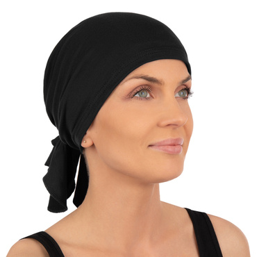 Soft Mütze aus Bambus Chemo Kopftuch für Frauen Beanie für Damen, Mädchen || Sommer Herbst Frühling Long Slouch Beanie, Krebspatienten Kopfbedeckung Turban Eco Fiendly (702)