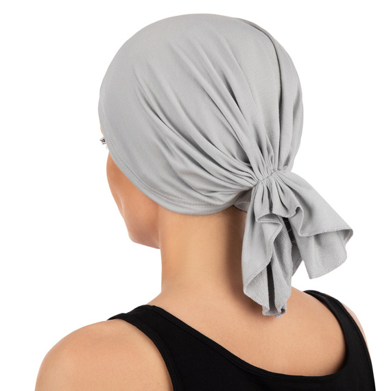 Soft Mütze aus Bambus Chemo Kopftuch für Frauen Beanie für Damen, Mädchen || Sommer Herbst Frühling Long Slouch Beanie, Krebspatienten Kopfbedeckung Turban Eco Fiendly (702)