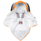 Einschlagdecke Babyschale StrickDecke 100% Baumwolle für Kinderwagen Buggys 1039