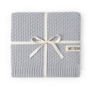 Mikos* Kuscheldecke Babydecke Strickdecke Baby Kinder Decke mit Zopfmuster Öko-Tex 100x80cm/100x120cm (1033)