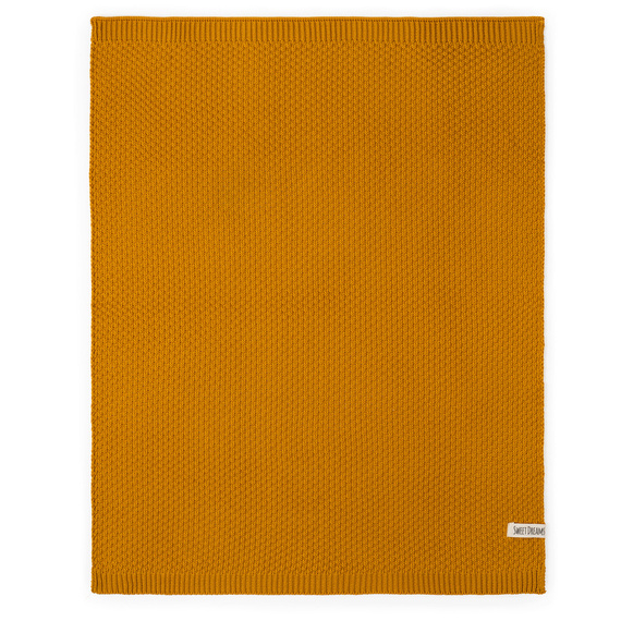 Mikos* Kuscheldecke Babydecke Strickdecke Baby Kinder Decke mit Zopfmuster Öko-Tex 100x80cm/100x120cm (1033)