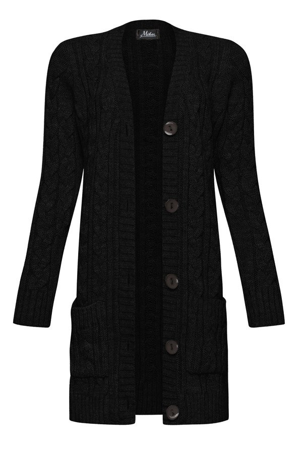 Strick Cardigan Strickjacken Lang FÃ¼r Damen Long Cardigan Damen