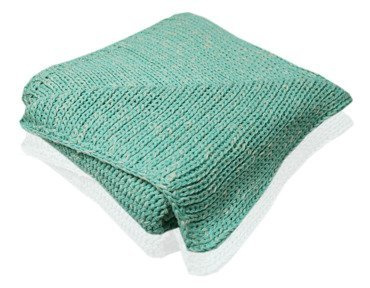 Mikos*Babydecke I Strickdecke I Baumwolle I Kinderdecke I Erstlingsdecke 100 x 90 cm (1008)