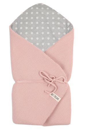 SweetDreams Baby Einschlagdecke, Schlafsack, Wickeldecke für Neugeborene und Kleinkinder, 100% Baumwolle 0-12 Monate, super weich, 75 x 75 cm (1024)