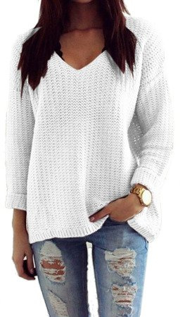 Pullover mit V-Ausschnitt 627