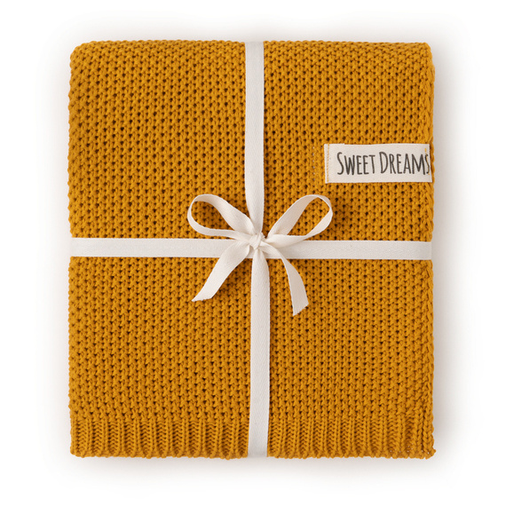 Mikos* Kuscheldecke Babydecke Strickdecke Baby Kinder Decke mit Zopfmuster Öko-Tex 100x80cm/100x120cm (1033)