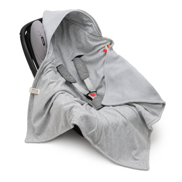 Einschlagdecke Babyschale StrickDecke 100% Baumwolle für Kinderwagen Buggys 1039