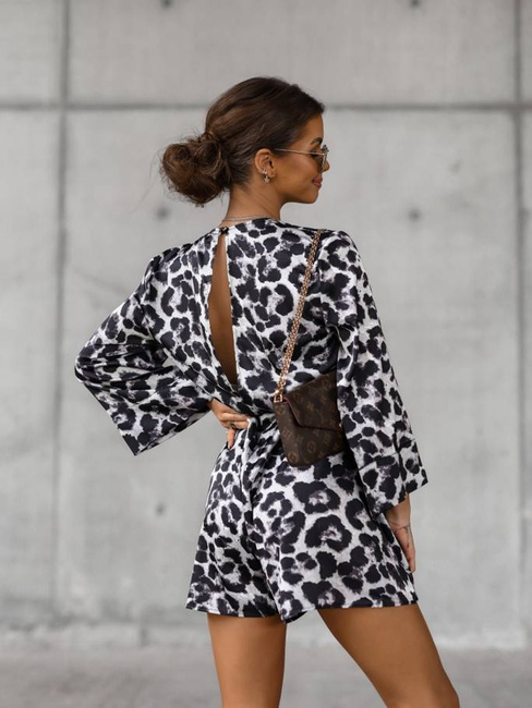 Letni kombinezon Cocomore pantera czarny