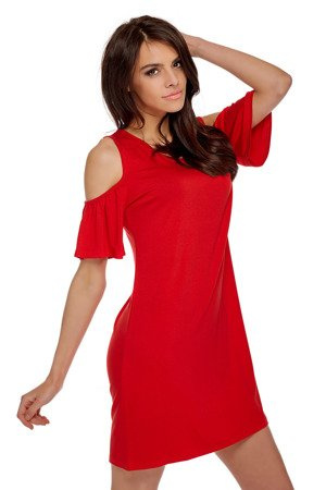 Mikos Damen Kleid Sommer Kleid Schulterfreies Longshirt Tuniken Damen Kleider Sommer Kurz