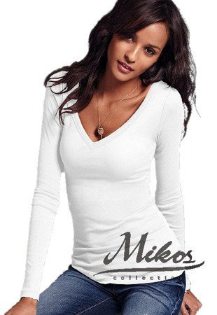 NEU Mikos* Damen Sexy T-Shirt Bluse Blouse Farbwahl Super Material S/M M/L WIKI