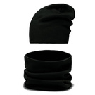 Mikos* Winter Set II Trendige Termo Winter Set Mütze und Loopschal II Schal-Mützen-Kombi Unisex (695)