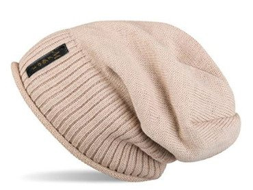 Mikos Polska klasyczna ciepła Damska czapka zimowa na ferie na narty polski producent polski produkt krasnal smerfetka beani 656