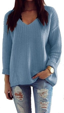 Pullover mit V-Ausschnitt 627