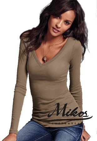 NEU Mikos* Damen Sexy T-Shirt Bluse Blouse Farbwahl Super Material S/M M/L WIKI