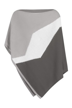 Mikos sweter damski asymetryczny ponczo poncho 640