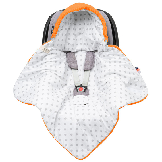 Einschlagdecke Babyschale StrickDecke 100% Baumwolle für Kinderwagen Buggys 1039