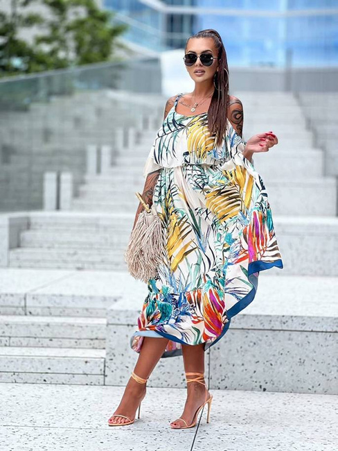 Zwiewna letnia sukienka Cocomore na ramiączka