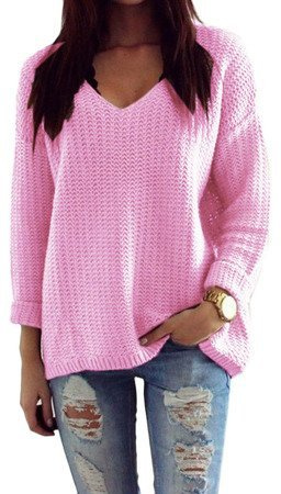 Pullover mit V-Ausschnitt 627