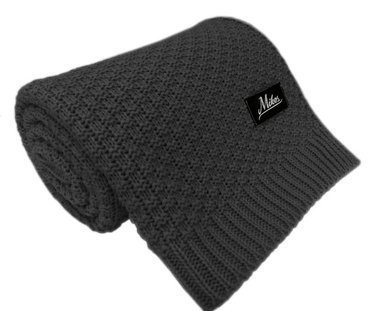 Mikos* Kuscheldecke Babydecke Strickdecke Baby Kinder Decke mit Zopfmuster Öko-Tex 100x80cm/100x120cm (1033)