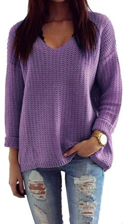 Pullover mit V-Ausschnitt 627