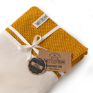 Mikos* Kuscheldecke Babydecke Strickdecke Baby Kinder Decke mit Zopfmuster Öko-Tex 100x80cm/100x120cm (1033)