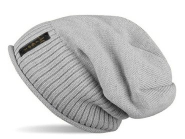 Mikos Damen Strickmütze mit Fellbommel Bommelmütze Zopfmuster oder Rippstrick mit großem Kunstfellbommel