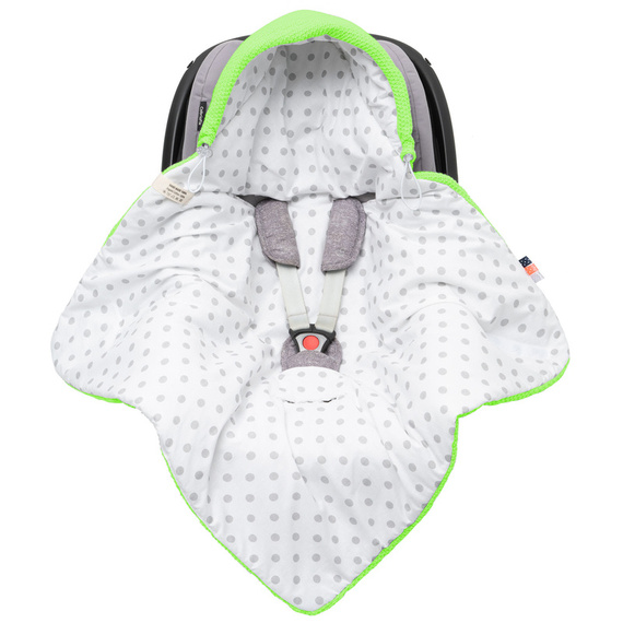 Einschlagdecke Babyschale StrickDecke 100% Baumwolle für Kinderwagen Buggys 1039