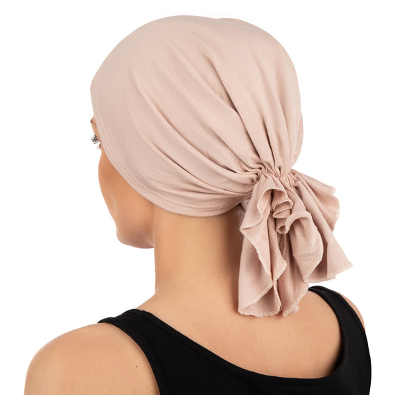 Soft Mütze aus Bambus Chemo Kopftuch für Frauen Beanie für Damen, Mädchen || Sommer Herbst Frühling Long Slouch Beanie, Krebspatienten Kopfbedeckung Turban Eco Fiendly (702)