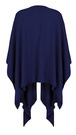 Mikos Poncho Lang Cardigan Asymmetric Strickjacke Modischer Schnitt (991)