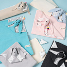 Mikos® GOTS zert. Babydecke 100% Bio Baumwolle Strickdecke Baumwolldecke Warme Babydecke Mädchen Jungen Baby Erstausstattung Für Neugeborene | 2 in 1 Kuscheltier und Kuscheldecke (1041)