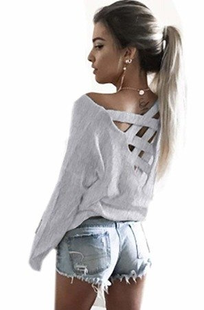 NEU! Mikos Frauen Longshirt Langarmshirt Tunika Bluse T-Shirt TRENDY! S/M, L/XL (653)