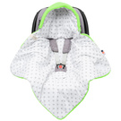 Einschlagdecke Babyschale StrickDecke 100% Baumwolle für Kinderwagen Buggys 1039