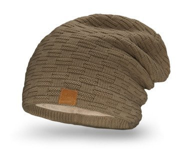 StrickMütze Herbst Winter Mütze Flecht Muster Warme Feinstrick Beanie Mütze-Damen Frühling Herbst Mütze-Herren Fleece Innenfutter (654)