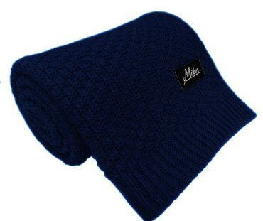 Mikos* Kuscheldecke Babydecke Strickdecke Baby Kinder Decke mit Zopfmuster Öko-Tex 100x80cm/100x120cm (1033)