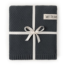 Mikos* Kuscheldecke Babydecke Strickdecke Baby Kinder Decke mit Zopfmuster Öko-Tex 100x80cm/100x120cm (1033)