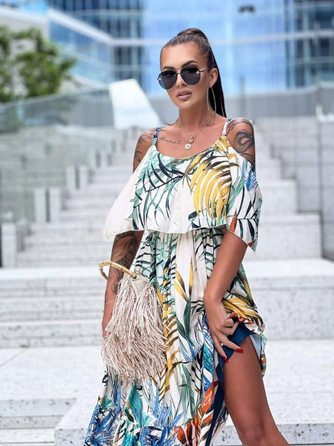 Zwiewna letnia sukienka Cocomore na ramiączka