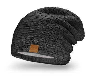 StrickMütze Herbst Winter Mütze Flecht Muster Warme Feinstrick Beanie Mütze-Damen Frühling Herbst Mütze-Herren Fleece Innenfutter (654)