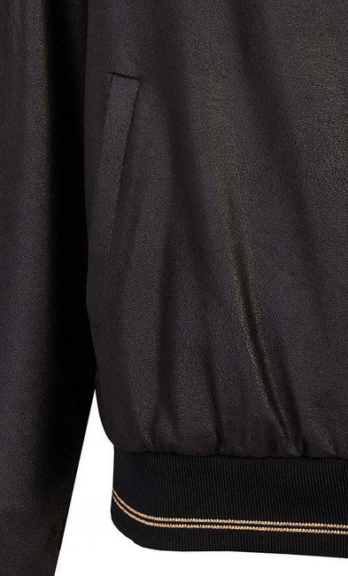 Zaps kurtka bomberka z podszewką na suwak czarny