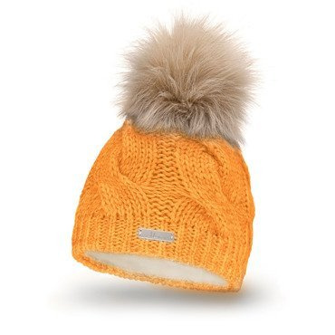 MIKOS* DAMEN MÜTZE WINTER | WARME STRICKMÜTZE MIT BOMMEL | INNENFLEECE DAMENMÜTZE GESTRICKTE BOMMELMÜTZE | MÜTZE FÜR WINTER | WEICHE WINTERMÜTZE | FARBENAUSWAHL (683)