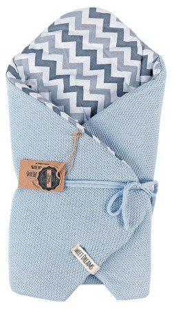 SweetDreams Baby Einschlagdecke, Schlafsack, Wickeldecke für Neugeborene und Kleinkinder, 100% Baumwolle 0-12 Monate, super weich, 75 x 75 cm (1024)