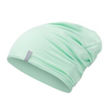 Mikos Damen Strickmütze mit Fellbommel Bommelmütze Zopfmuster oder Rippstrick mit großem Kunstfellbommel