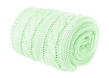 Mikos* Kuscheldecke Babydecke Strickdecke Baby Kinder Decke mit Zopfmuster Öko-Tex 100cm x 90cm (1003)