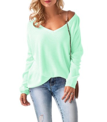 Pullover mit V-Ausschnitt 694