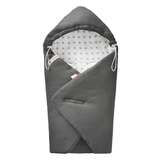 Einschlagdecke Babyschale StrickDecke 100% Baumwolle für Kinderwagen Buggys 1039