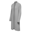 Mikos Długi kardigan sweter z długim rękawem 707 szary