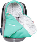 Einschlagdecke Babyschale StrickDecke 100% Baumwolle für Kinderwagen Buggys 1039