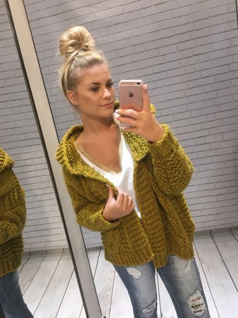 Sweter czarny damski